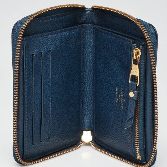 Louis Vuitton Celeste Monogram Empreinte Secret Compact Wallet - Picture 8 of 9